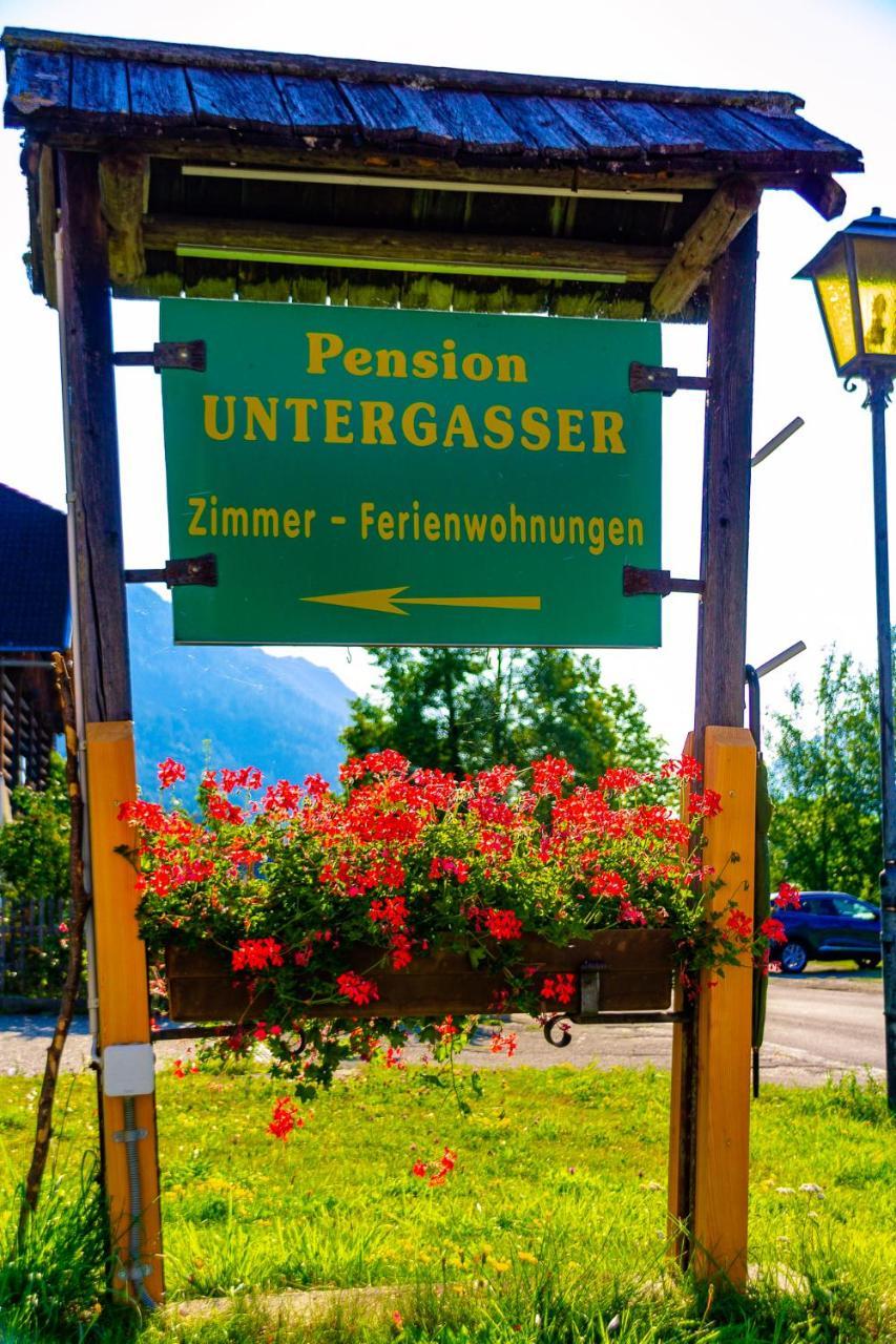 Pension Untergasser Weissensee Exteriör bild